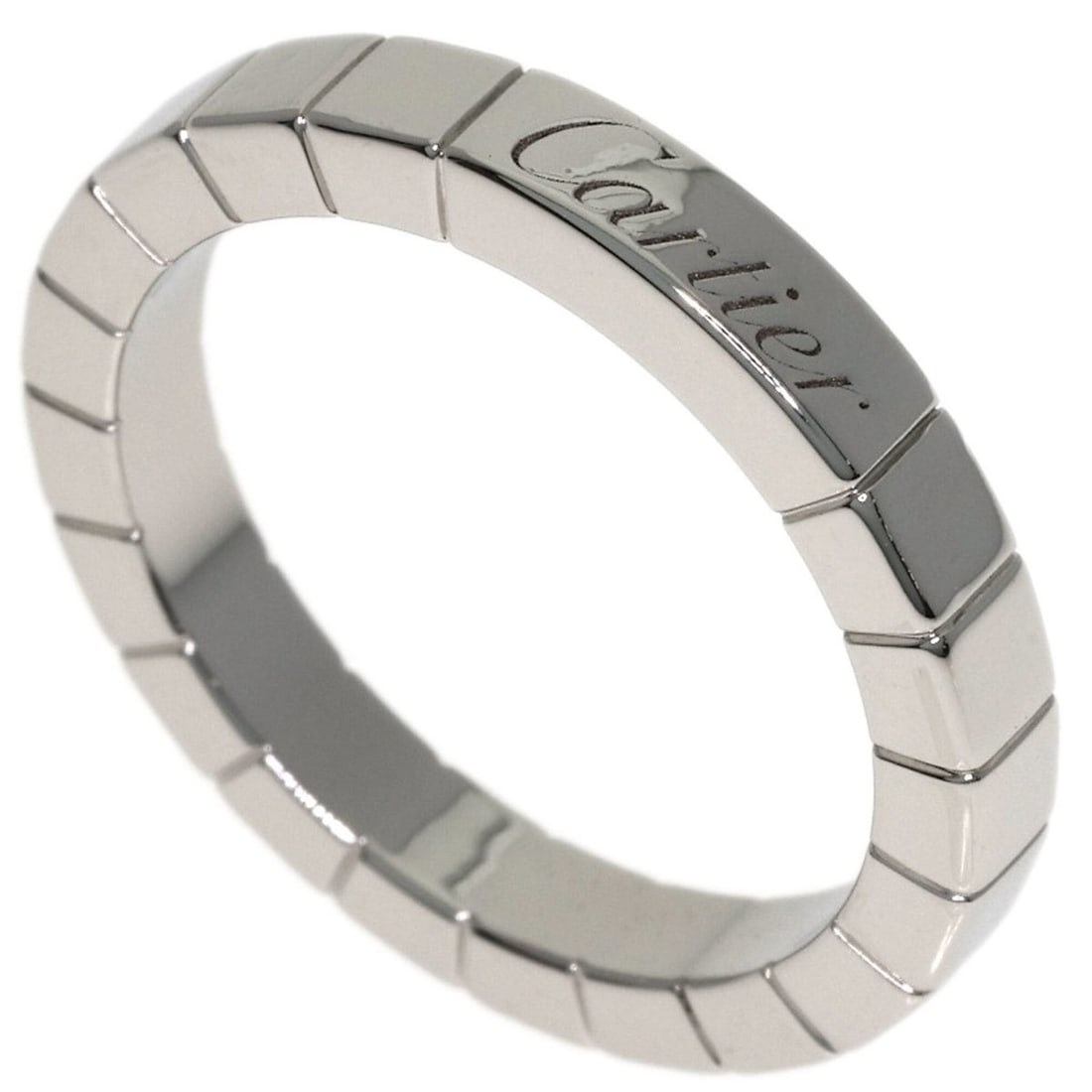Cartier Lanieres #52 Ring, Platinum PT950, Women's, CARTIER: --- Catalog ---Category: SizeJP Size: 12US Size: 6.5Category: DesignType: Band ringGender: WomenMaterial: Platinum 950Category: GeneralBrand: Cartier--- Item List ---Section: ConditionRanking: Rank A 
