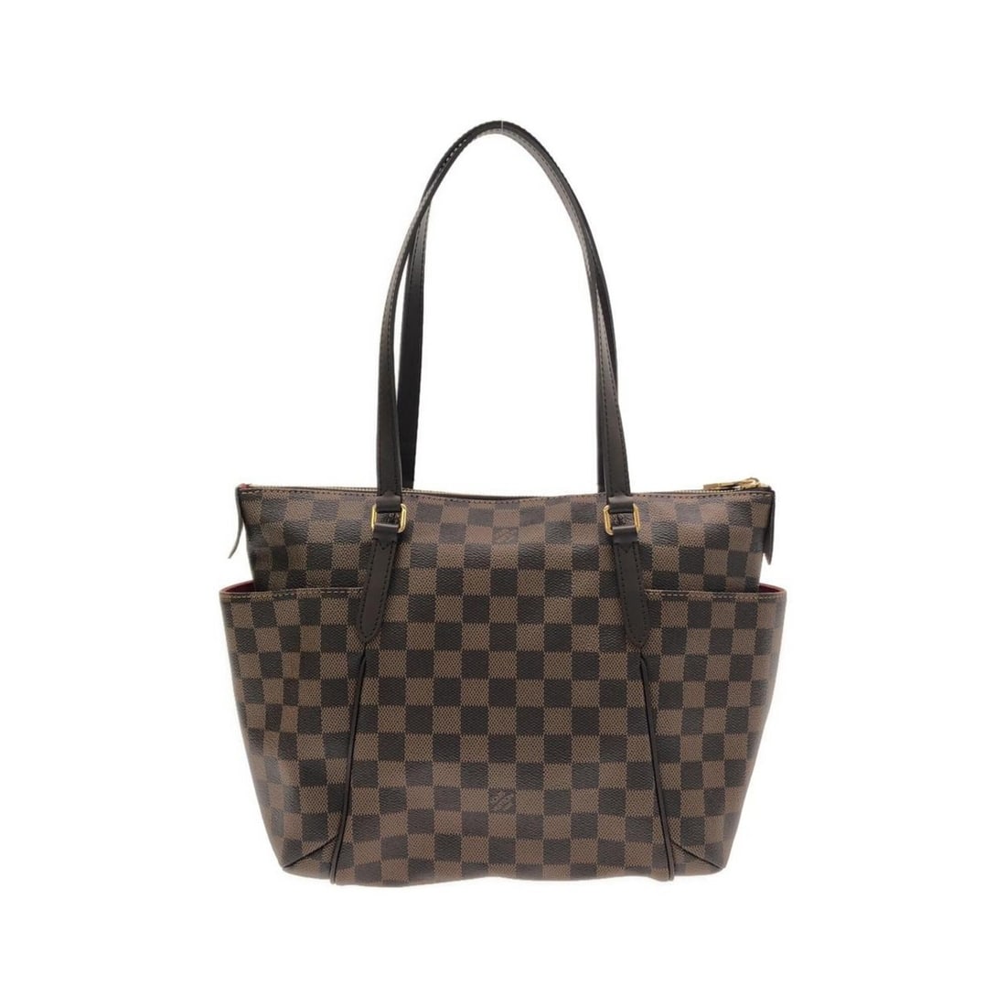 Louis Vuitton Damier Totally PM N41282 Handbag: --- Catalog ---Category: SizeSize (HxWxD): 26cm x 35cm x 10cm / 10.23'' x 13.77'' x 3.93''Category: DesignType: HandbagColor: Damier Canvas, EbeneGender: Women,MenMaterial: Coated canvas Category: