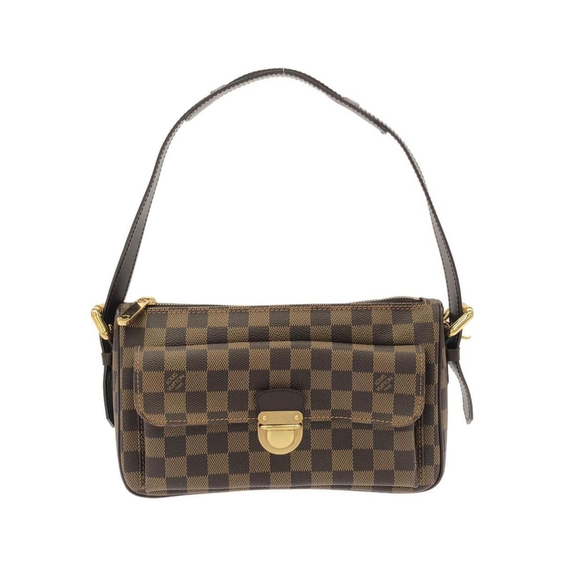 Louis Vuitton Damier Ravello GM N60006 Shoulder Bag: --- Catalog ---Category: SizeSize (HxWxD): 15cm x 27cm x 8cm / 5.9'' x 10.62'' x 3.14''Category: DesignType: Shoulder bagColor: Damier Canvas, EbeneGender: Women,MenMaterial: Coated canvas Category: