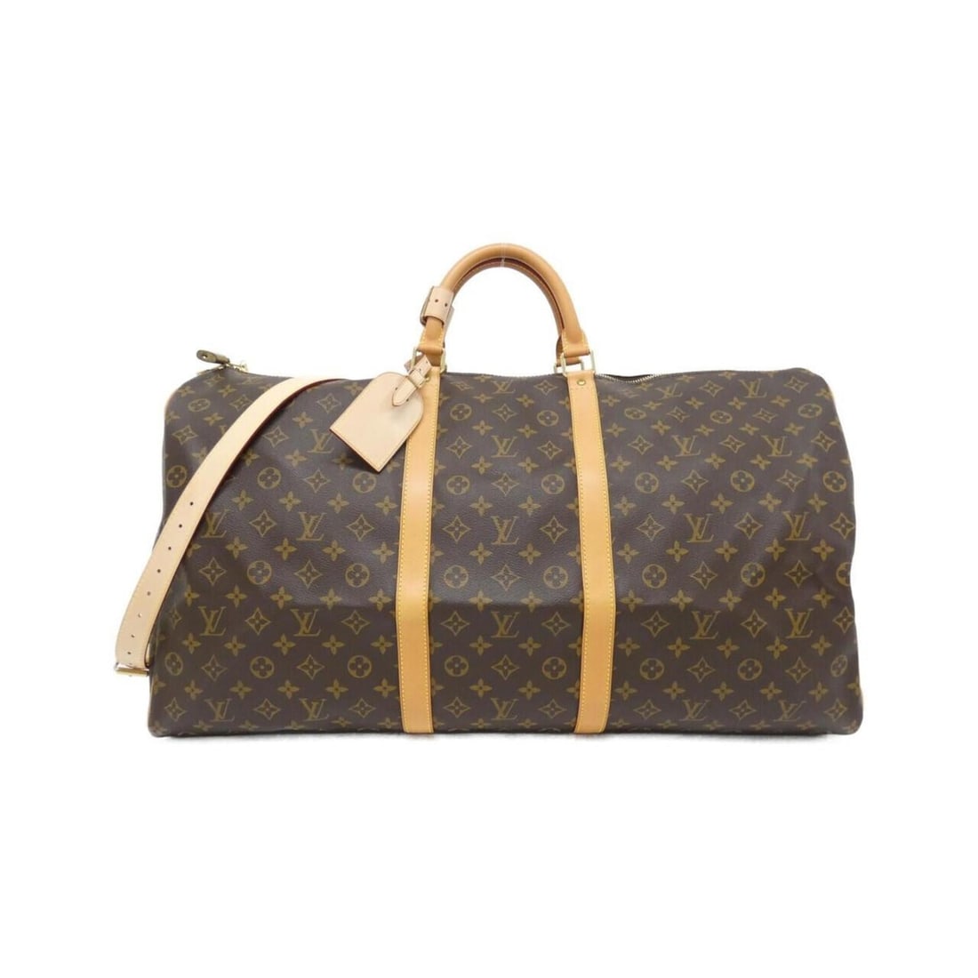 Louis Vuitton Monogram Keepall Bandoulière 60cm M41412 Boston Bag: --- Catalog ---Category: SizeSize (HxWxD): 33cm x 60cm x 26cm / 12.99'' x 23.62'' x 10.23''Category: DesignType: Boston bagColor: MarronGender: Men,WomenMaterial: Coated canvas Hardware Color: