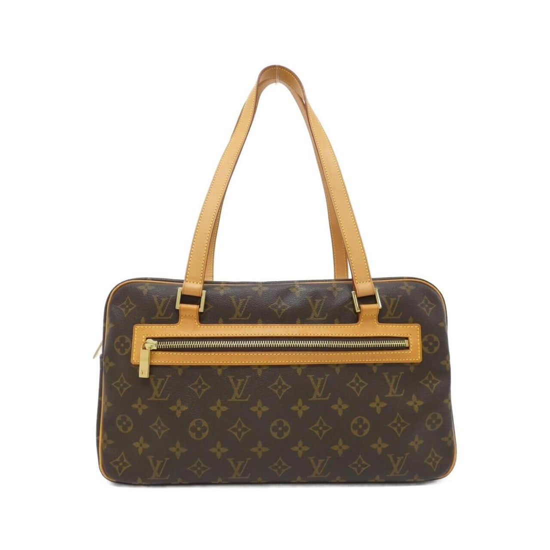 Louis Vuitton Monogram Cite GM M51181 Shoulder Bag: --- Catalog ---Category: SizeSize (HxWxD): 21cm x 37cm x 11cm / 8.26'' x 14.56'' x 4.33''Category: DesignType: Shoulder bagColor: MarronGender: WomenMaterial: Coated canvas Hardware Color: