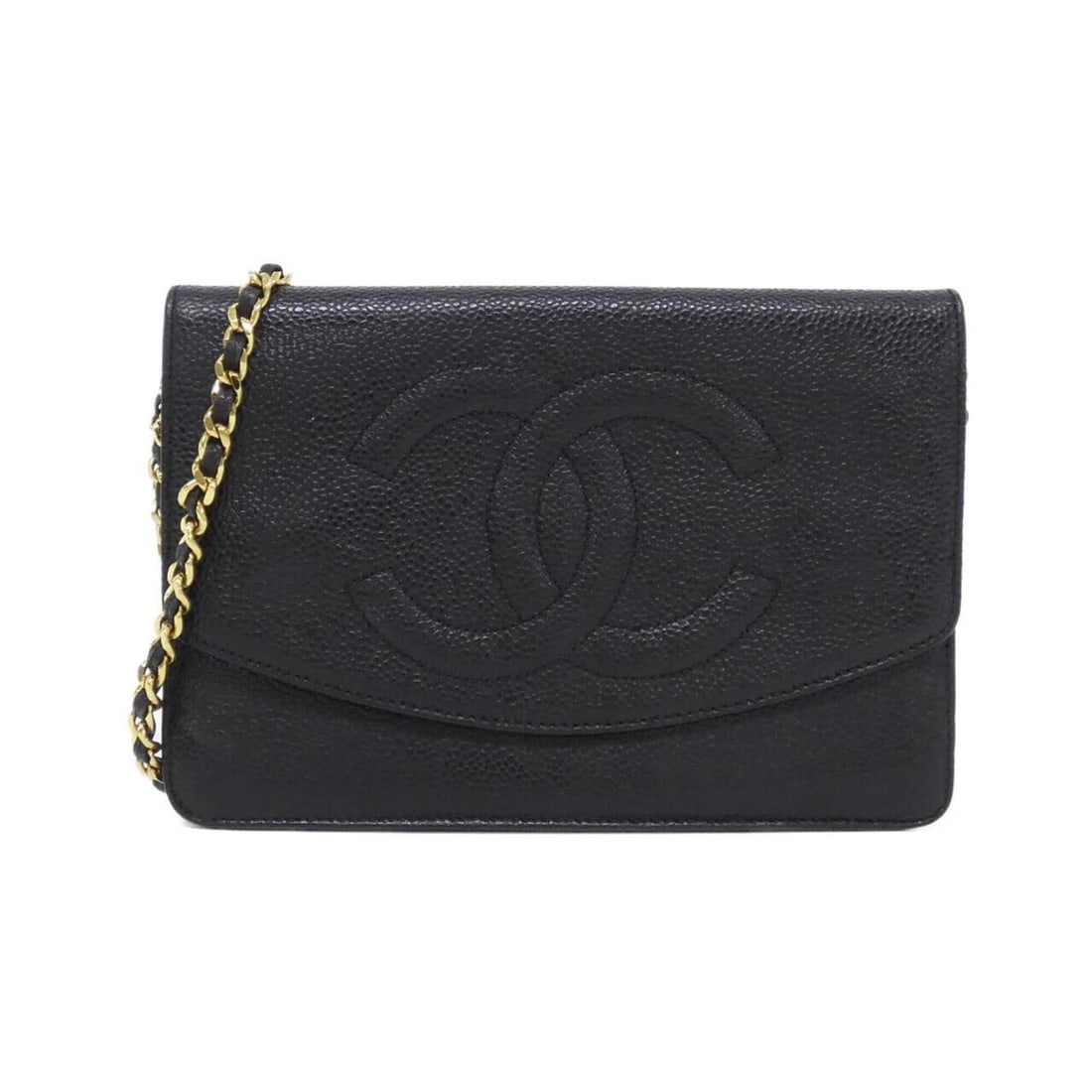 Chanel Timeless CC Line 05281 Wallet Chain: --- Catalog ---Category: SizeSize (HxWxD): 13cm x 19cm x 3cm / 5.11'' x 7.48'' x 1.18''Category: DesignType: Chain/Shoulder walletColor: BlackGender: WomenMaterial: Grained Calfskin Category: GeneralM