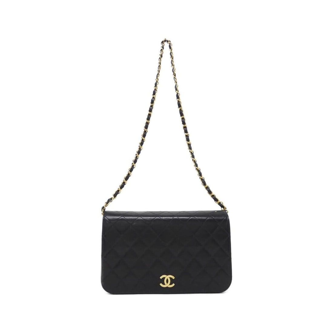 Chanel 03568 Shoulder Bag: --- Catalog ---Category: SizeSize (HxWxD): 15cm x 24cm x 5cm / 5.9'' x 9.44'' x 1.96''Category: DesignType: Shoulder bagColor: BlackGender: WomenMaterial: Leather Hardware Color: GoldLeather/Fur Type: