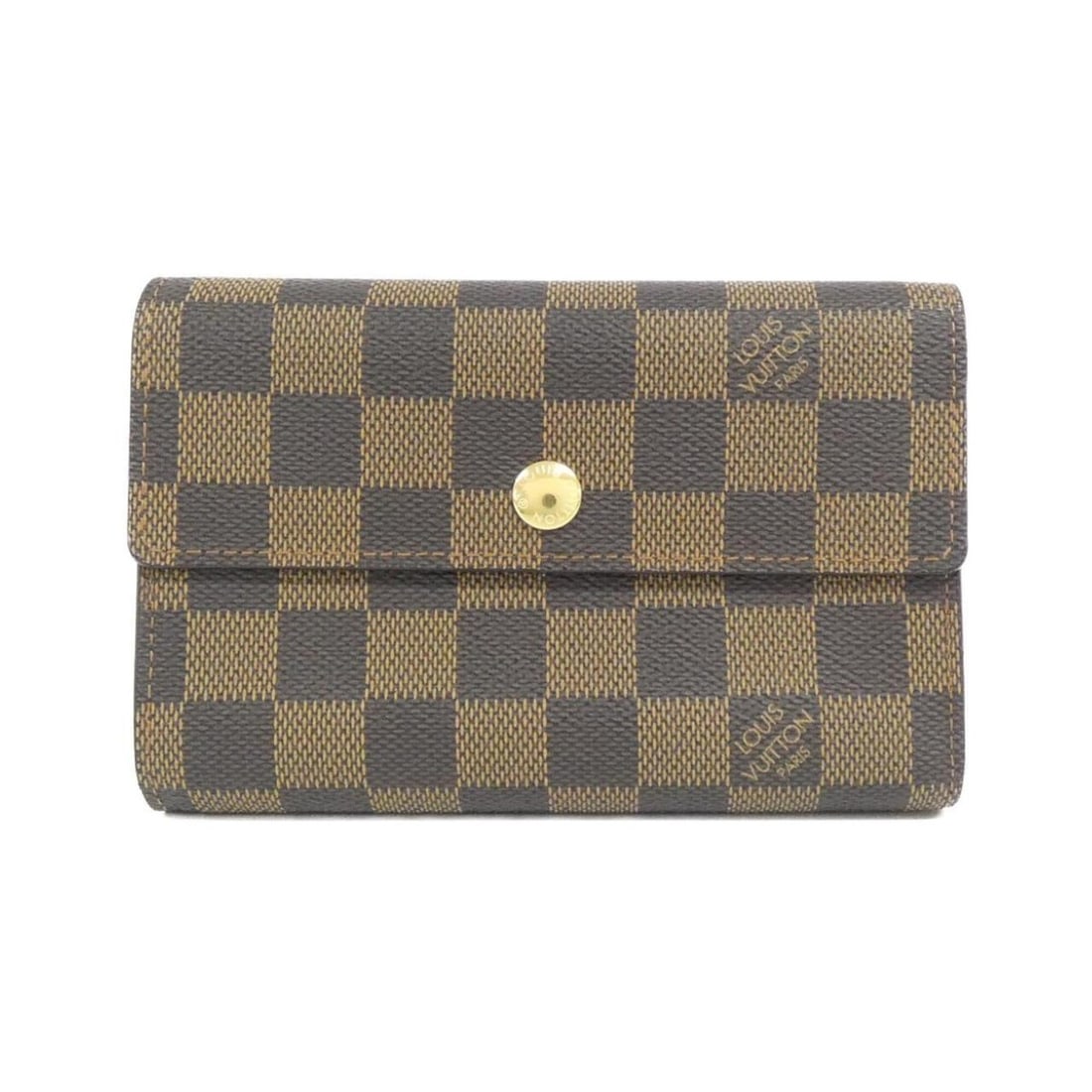 Louis Vuitton Damier Portefeuille Alexandra N63067 Wallet: --- Catalog ---Category: SizeSize (HxWxD): 11cm x 15cm x 3cm / 4.33'' x 5.9'' x 1.18''Category: DesignType: Wallet (tri-fold)Color: EbeneGender: Women,MenMaterial: Coated canvas Category: GeneralMPN: 