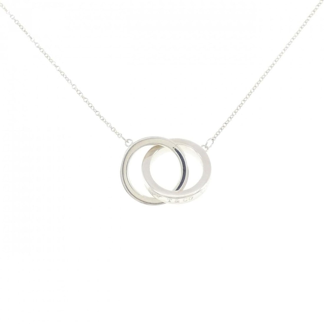 Tiffany & Co. 1837 Interlocking Circle Necklace: --- Catalog ---Category: SizeNeck Circumference: 41 cm / 16.14''Category: DesignGender: WomenMaterial: Silver 925Necklace Type: NecklaceCategory: GeneralMPN: 60013808Brand: Tiffany--- Item List