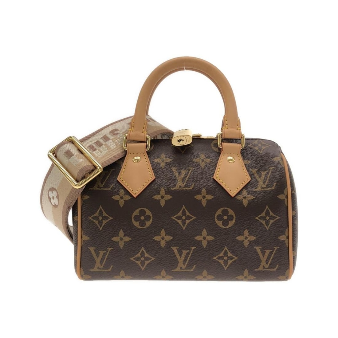 Louis Vuitton Monogram Speedy Bandoulière 20cm M46222 Boston Bag: --- Catalog ---Category: SizeSize (HxWxD): 14cm x 20.5cm x 11cm / 5.51'' x 8.07'' x 4.33''Category: DesignType: Boston bagColor: Beige, MarronGender: Women,MenMaterial: Coated canvas Hardware Color: G