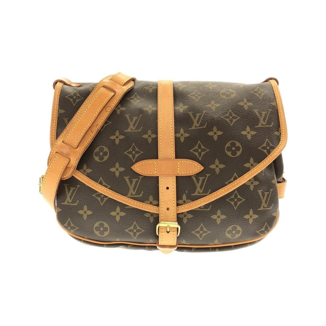 Louis Vuitton Monogram Saumur 30cm M42256 Shoulder Bag: --- Catalog ---Category: SizeSize (HxWxD): 24cm x 30cm x 6cm / 9.44'' x 11.81'' x 2.36''Category: DesignType: Shoulder bagColor: MarronGender: Men,WomenMaterial: Coated canvas Hardware Color: