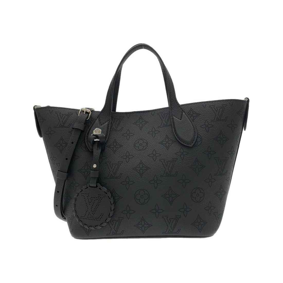 Louis Vuitton Mahina Blossom PM M21848 Handbag: --- Catalog ---Category: SizeSize (HxWxD): 20cm x 34cm x 12.5cm / 7.87'' x 13.38'' x 4.92''Category: DesignType: Handbag, PouchColor: BlackGender: Women,MenMaterial: Leather Hardware Color: