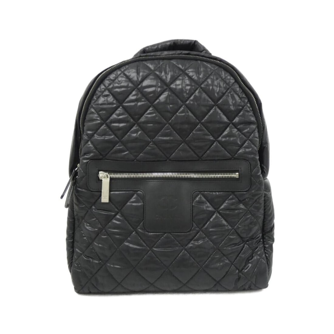 Chanel Coco Cocoon Line 92559 Backpack: --- Catalog ---Category: SizeSize (HxWxD): 36cm x 29cm x 13cm / 14.17'' x 11.41'' x 5.11''Category: DesignType: BackpackColor: BlackGender: WomenMaterial: Nylon Hardware Color: SilverCategory: