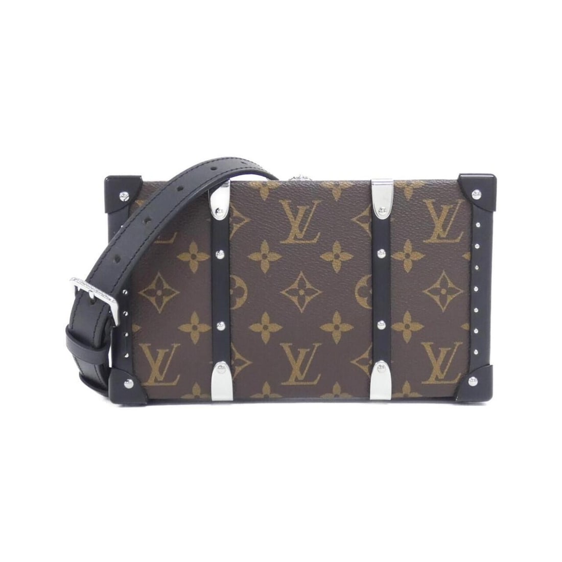 Louis Vuitton Monogram Macassar Neo Wallet Trunk M20953 Shoulder Bag: --- Catalog ---Category: SizeSize (HxWxD): 12cm x 21cm x 6cm / 4.72'' x 8.26'' x 2.36''Category: DesignType: Shoulder bagColor: MarronGender: Men,WomenMaterial: Coated canvas Hardware Color: