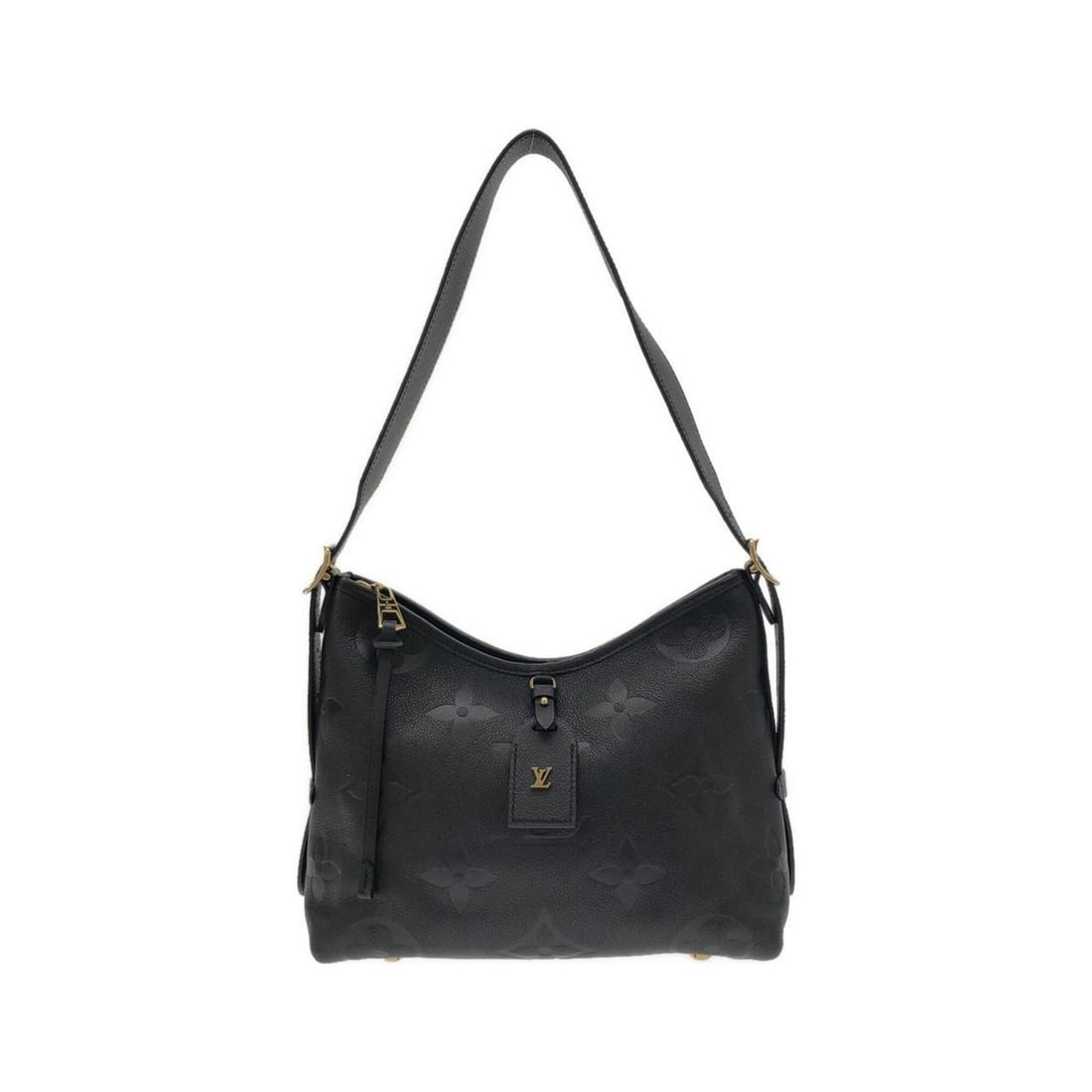 Louis Vuitton Monogram Empreinte Carryall Zip PM M46288 Shoulder Bag: --- Catalog ---Category: SizeSize (HxWxD): 23cm x 28cm x 11cm / 9.05'' x 11.02'' x 4.33''Category: DesignType: Pouch, Shoulder bagColor: BlackGender: Men,WomenMaterial: Leather Hardware Color: