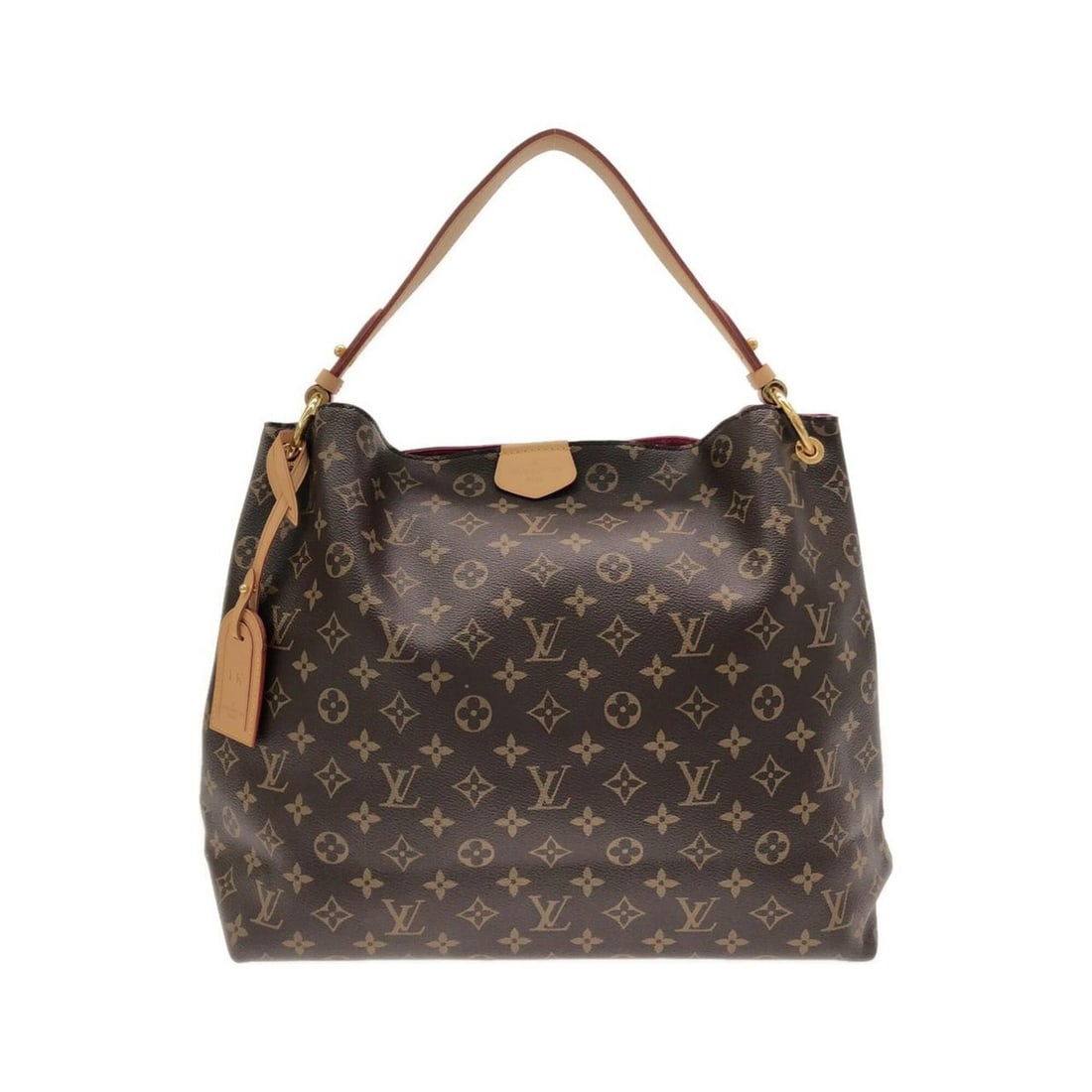 Louis Vuitton Monogram Graceful PM M43701 Shoulder Bag: --- Catalog ---Category: SizeSize (HxWxD): 34cm x 44cm x 13cm / 13.38'' x 17.32'' x 5.11''Category: DesignType: Shoulder bagColor: Beige, MarronGender: Men,WomenMaterial: Coated canvas Hardware