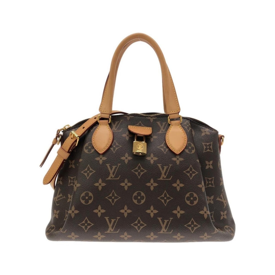 Louis Vuitton Monogram Rivoli PM M44543 Handbag: --- Catalog ---Category: SizeSize (HxWxD): 22cm x 34cm x 14cm / 8.66'' x 13.38'' x 5.51''Category: DesignType: HandbagColor: MarronGender: WomenMaterial: Coated canvas Hardware Color: GoldCategory: Ge