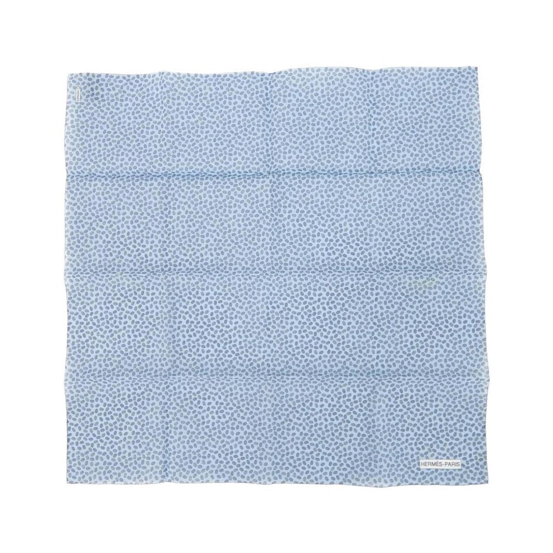Hermes Hermès handkerchief: --- Catalog ---Category: SizeSize (LxW): 46cm x 46cm / 18.11'' x 18.11''Category: DesignType: HandkerchiefColor: BlueGender: Women,MenMaterial: Cotton Category: GeneralBrand: Hermes--- Item List