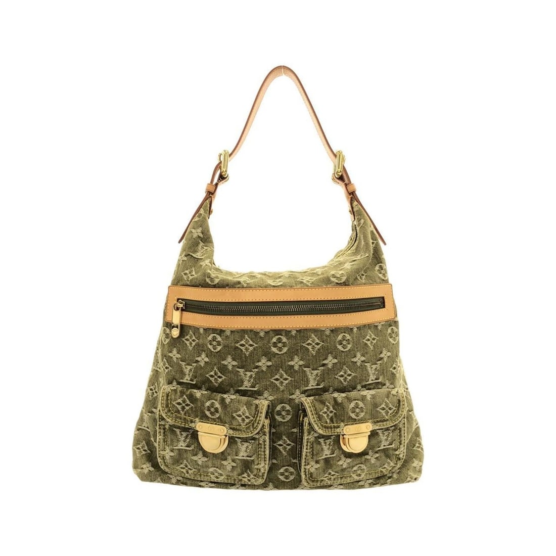 Louis Vuitton Monogram Denim Baggy GM M95211 Shoulder Bag: --- Catalog ---Category: SizeWeight: 770g / 1.69lb.Size (HxWxD): 33cm x 39cm x 12cm / 12.99'' x 15.35'' x 4.72''Handle Length: 42cm - 50cm / 16.53'' - 19.68''Category: DesignType: Shoulder bagColor: