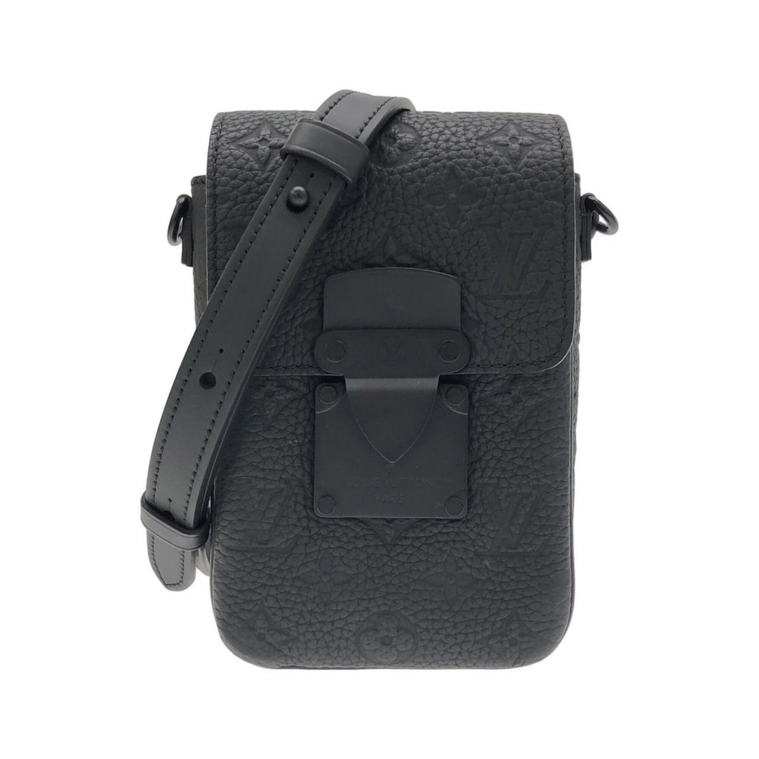 Louis Vuitton Taurillon Monogram S-Lock Vertical Wearable Wallet M81524 Shoulder Bag: --- Catalog ---Category: SizeWeight: 490g / 1.08lb.Size (HxWxD): 19cm x 11cm x 4cm / 7.48'' x 4.33'' x 1.57''Strap Length: 108cm - 132cm / 42.51'' - 51.96''Category: DesignType: Shoulder bagColor: Bla