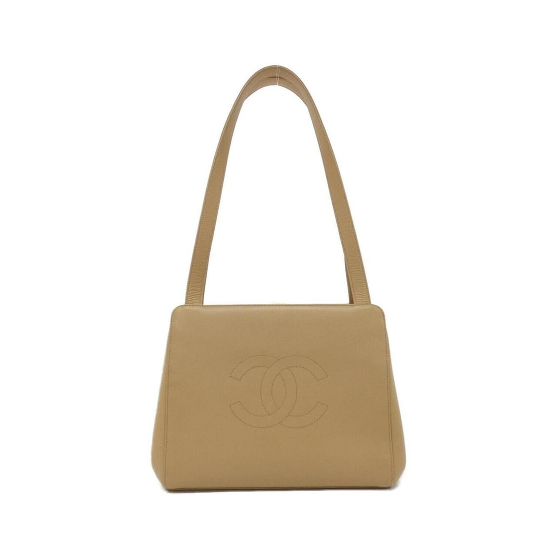 Chanel 11219 Shoulder Bag: --- Catalog ---Category: SizeSize (HxWxD): 21cm x 25cm x 9cm / 8.26'' x 9.84'' x 3.54''Category: DesignType: Shoulder bagColor: BeigeGender: WomenMaterial: Grained Calfskin Category: GeneralMPN: