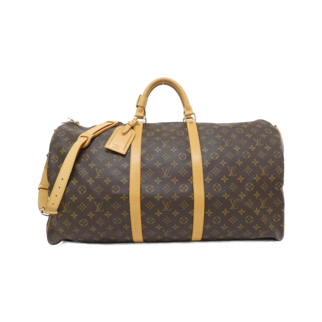 Louis Vuitton Monogram Keepall Bandoulière 60cm M41412 Boston Bag: --- Catalog ---Category: SizeSize (HxWxD): 33cm x 60cm x 26cm / 12.99'' x 23.62'' x 10.23''Category: DesignType: Boston bagColor: BrownGender: Women,MenMaterial: Coated canvas Category: GeneralMPN: