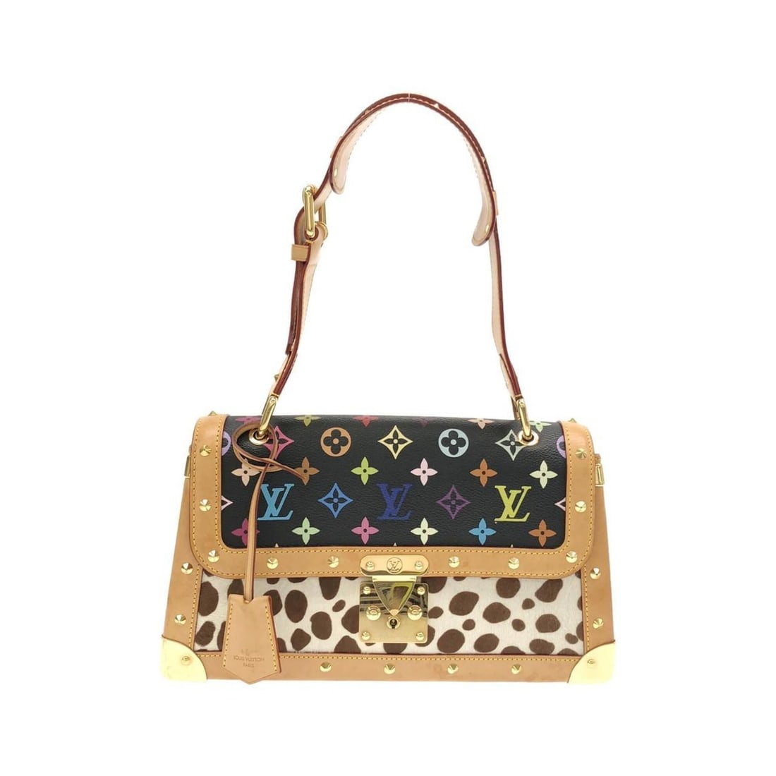 Louis Vuitton Monogram Dalmatian Sac M92825 Shoulder Bag: --- Catalog ---Category: SizeSize (HxWxD): 18cm x 31.5cm x 9cm / 7.08'' x 12.4'' x 3.54''Category: DesignType: Shoulder bagColor: BlackGender: Women,MenMaterial: Coated canvas Hardware Color: