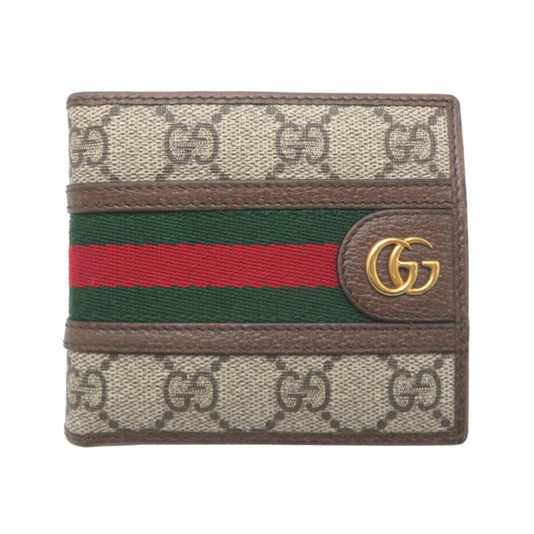 Gucci Ophidia Women's Bi-fold Wallet 597609 Coated Canvas Beige: --- Catalog ---Category: SizeSize (HxWxD): 9.5cm x 11cm x 1.5cm / 3.74'' x 4.33'' x 0.59''Category: DesignType: Wallet (bi-fold)Color: BeigeGender: WomenMaterial: Coated canvas Category: GeneralMPN: 5