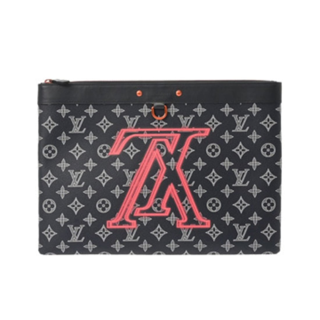 LOUIS VUITTON Louis Vuitton Monogram Ink Pochette Apollo Blue Marine Corail M62905 Men's Canvas: --- Catalog ---Category: SizeSize (HxWxD): 25.5cm x 35.5cm x 1.5cm / 10.03'' x 13.97'' x 0.59''Category: DesignType: Clutch bag, PochetteColor: CorailGender: MenMaterial: Monogram Category: GeneralMPN