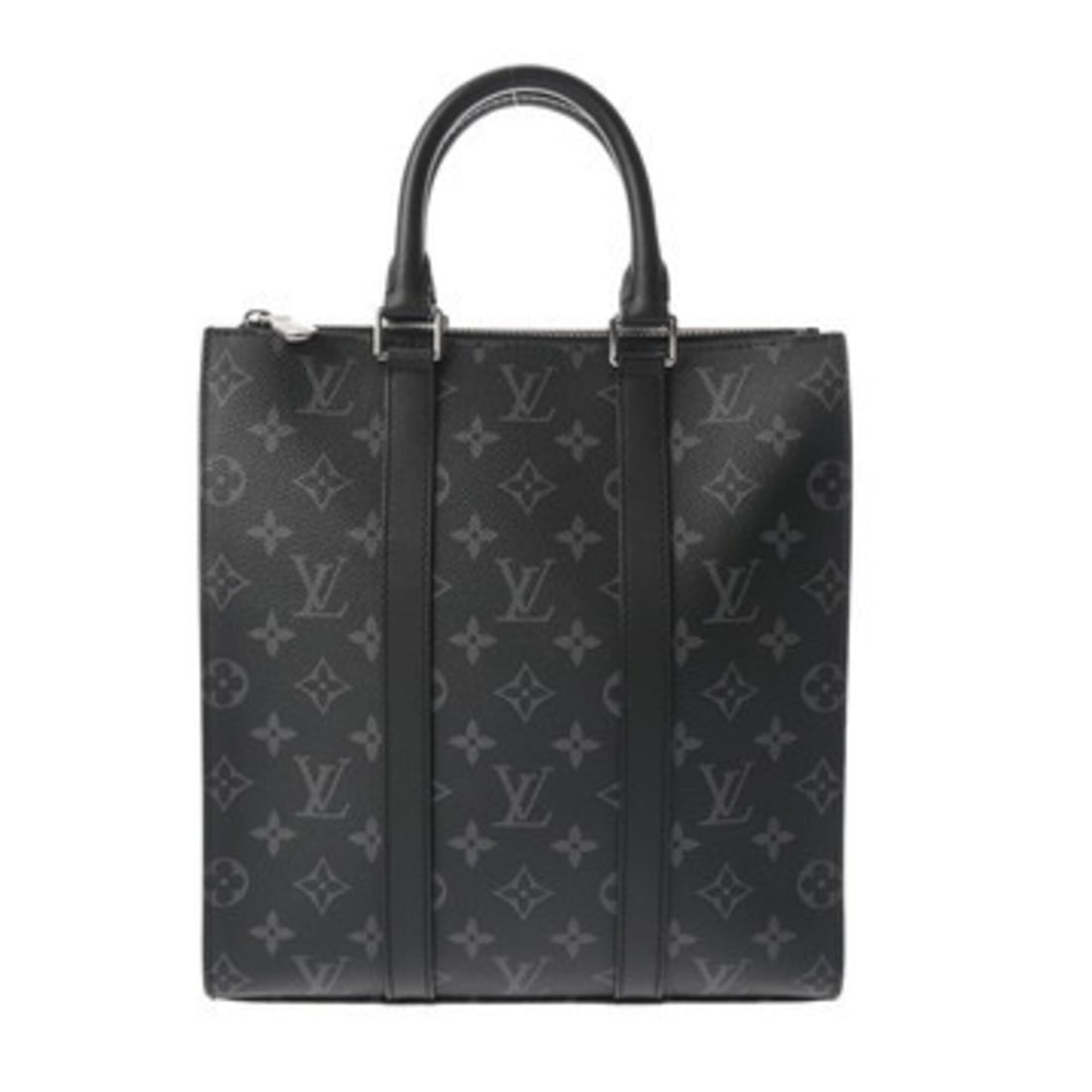 LOUIS VUITTON Louis Vuitton Monogram Eclipse Sac Plat Cross Old Model Black M46456 Men's Canvas Tote: --- Catalog ---Category: SizeSize (HxWxD): 28cm x 26cm x 6cm / 11.02'' x 10.23'' x 2.36''Category: DesignType: Tote bagColor: BlackGender: MenMaterial: Monogram Eclipse Category: GeneralMPN: M46456Bra