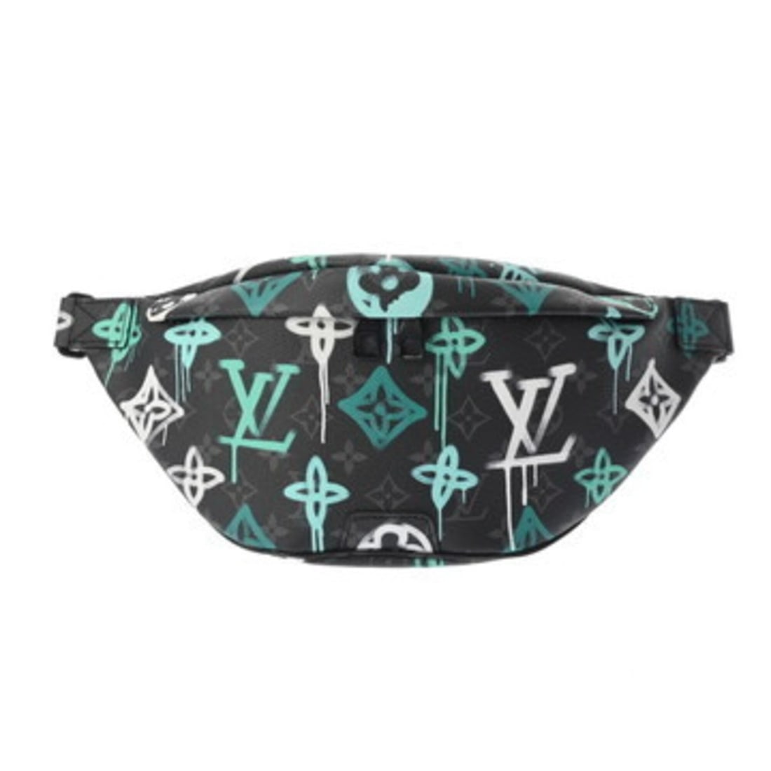 LOUIS VUITTON Louis Vuitton Monogram Eclipse Graffiti Discovery Bum Bag PM Black M21397 Men's Canvas: --- Catalog ---Category: SizeSize (HxWxD): 17cm x 40cm x 7cm / 6.69'' x 15.74'' x 2.75''Category: DesignType: Sling bagColor: BlackGender: MenMaterial: Monogram Category: GeneralMPN: M21397Brand: Loui