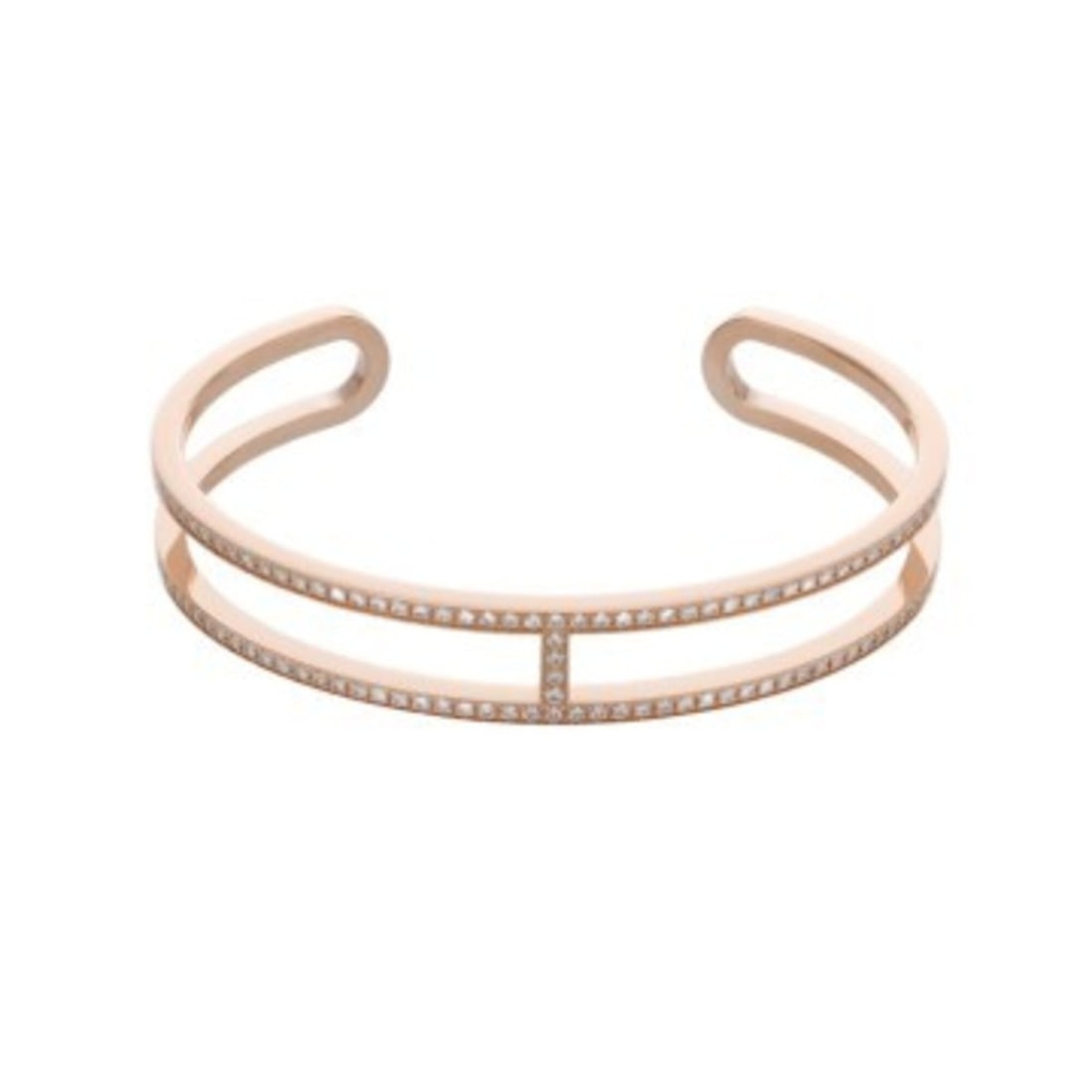 HERMES Everchaine d'Ancre SH Women's 18K Pink Gold Bracelet, Grade A, Used, Ginzo: --- Catalog ---Category: SizeLength: 15cm / 5.9''Category: DesignType: Charm braceletStone: DiamondGender: WomenMaterial: Pink gold (18K)Category: GeneralBrand: HermesCountry of Origin: France--- Item