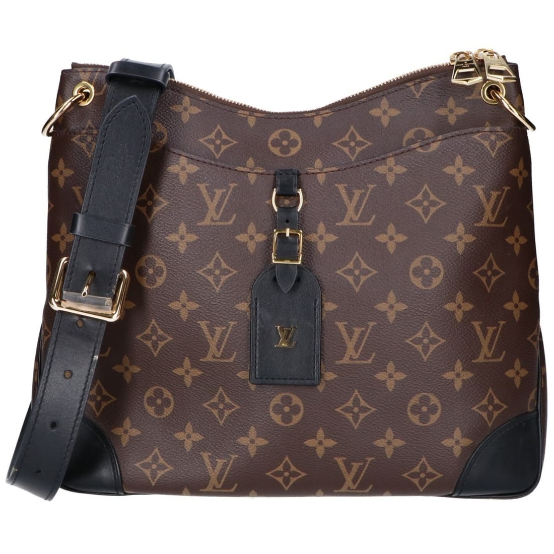 LOUIS VUITTON M45352 Monogram Macassar Odeon MM Shoulder Bag - Brown Men's: --- Catalog ---Category: SizeSize (HxWxD): 26cm x 32cm x 8cm / 10.23'' x 12.59'' x 3.14''Category: DesignType: Shoulder bagColor: BrownGender: MenMaterial: Monogram Category: GeneralBrand: Louis Vuitt