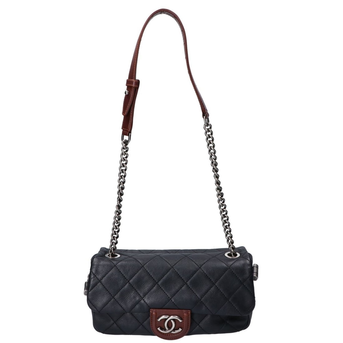 CHANEL (Chanel) Serial No. 16 Calfskin Matelassé Single Flap Chain Shoulder Bag - Brown Women's: --- Catalog ---Category: SizeSize (HxWxD): 13cm x 25cm x 7cm / 5.11'' x 9.84'' x 2.75''Category: DesignType: Shoulder bagColor: BrownGender: WomenClosure: FlapMaterial: Leather Leather/Fur Type: Calfs