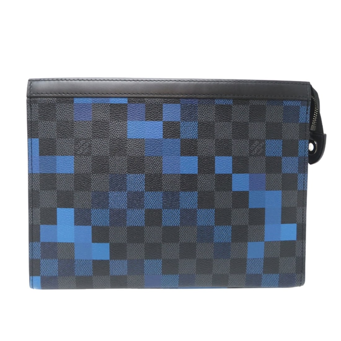 Louis Vuitton Pochette Voyage MM Men's Clutch Bag N60174 (Discontinued) Damier Graphite Black: --- Catalog ---Category: SizeSize (HxWxD): 27cm x 20cm x 5cm / 10.62'' x 7.87'' x 1.96''Category: DesignType: Clutch bagColor: Black, BlueGender: MenMaterial: Damier Graphite Category: GeneralMPN: N60