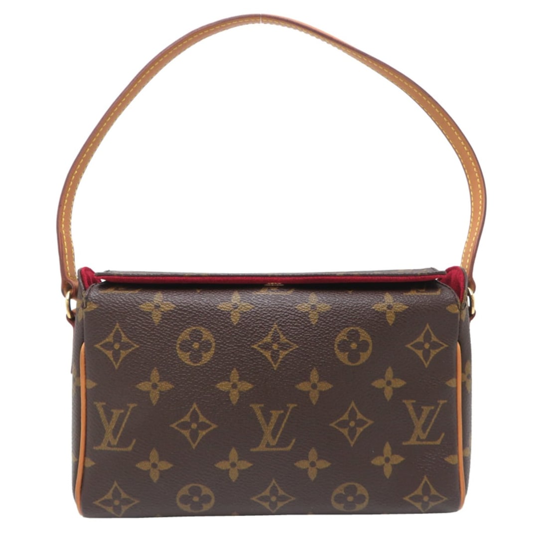 Louis Vuitton Recital Women's Shoulder Bag M51900 (Discontinued) Monogram Brown (1 of 12)