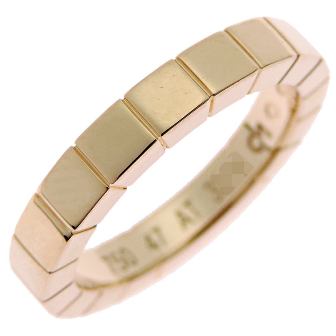Cartier Lanieres #47 Women's/Men's Ring B4044900 750 Yellow Gold: --- Catalog ---Category: SizeJP Size: 7US Size: 4Category: DesignType: Band ringGender: Men,WomenMaterial: Yellow gold (18K)Category: GeneralMPN: B4044900Brand: Cartier--- Item List ---Section: Condit