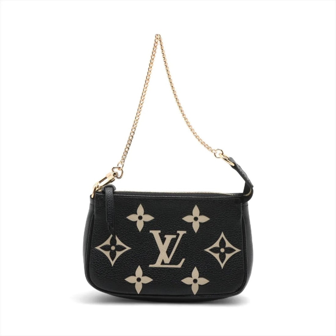 Unused Louis Vuitton Monogram Empreinte Mini Pochette Accessoires M80732 Handbag with RFID, for: --- Catalog ---Category: SizeSize (HxWxD): 9.5cm x 15cm x 3cm / 3.74'' x 5.9'' x 1.18''Category: DesignType: Handbag, PochetteColor: Monogram, NoirGender: WomenMaterial: Leather Category: GeneralMPN: 
