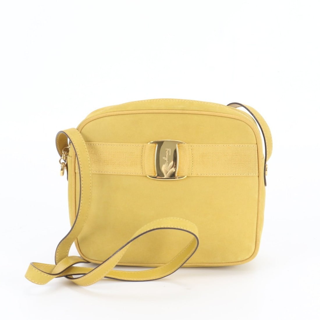 Salvatore Ferragamo Vara D213096 Leather Shoulder Bag, Crossbody Bag for Women (1 of 14)