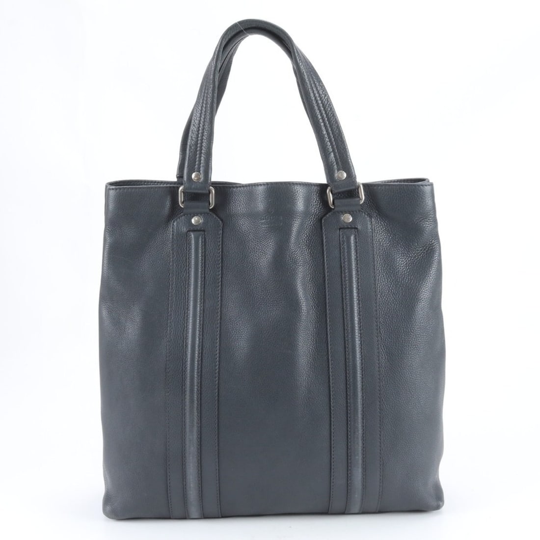 Gucci 232600 Leather Tote Bag, Handbag, Shoulder Black, Men's (1 of 11)