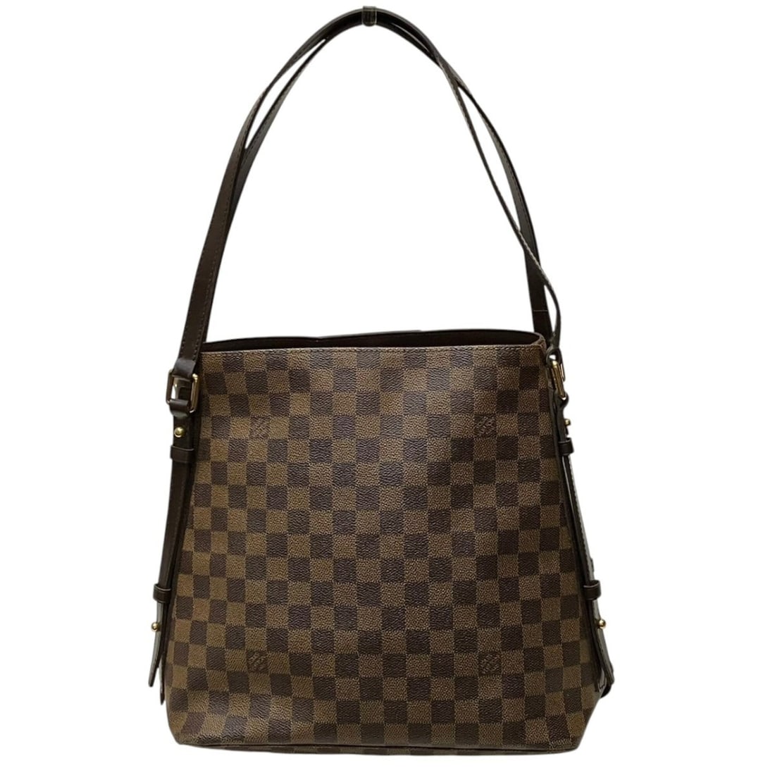 Louis Vuitton Cavalli Vington Tote Bag, Damier Toile, N41108: --- Catalog ---Category: SizeSize (HxWxD): 29cm x 29cm x 16cm / 11.41'' x 11.41'' x 6.29''Category: DesignType: Tote bagColor: BrownGender: Women,MenMaterial: Coated canvas Category: GeneralBrand: Lou