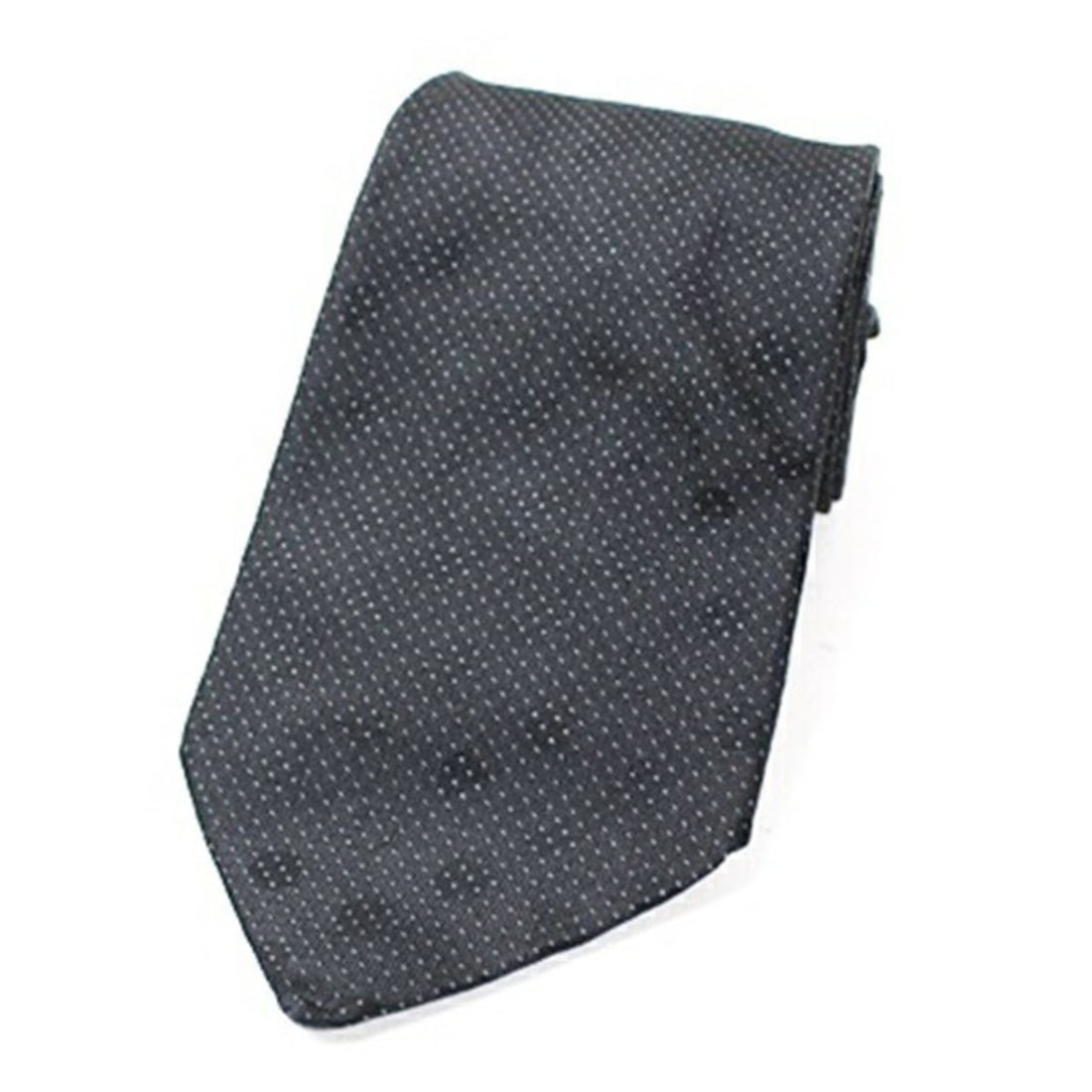 Gucci silk tie, unused, polka dot pattern, men's.: --- Catalog ---Category: SizeWidth: 10cm / 3.93''Category: DesignType: CravatColor: BlackGender: MenMaterial: Silk Category: GeneralBrand: Gucci--- Item List ---Section: ConditionRanking: Rank S Used 