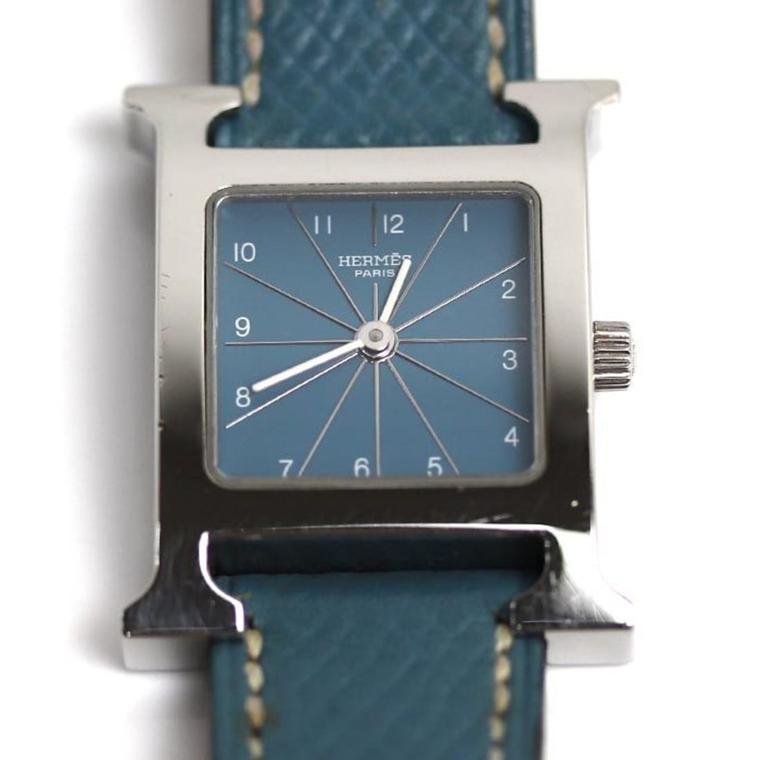 HERMES H-Watch, Battery-Powered, Blue Jean, HH1.210, Women's Watch (1 of 10)