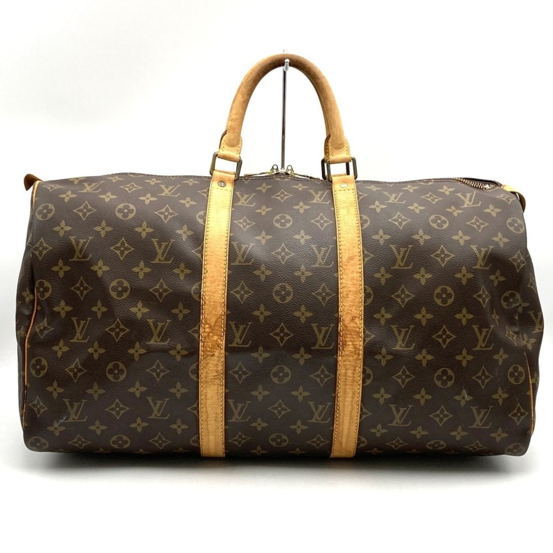 LOUIS VUITTON M41426 Keepall 50 Boston Bag Monogram Women's Men's: --- Catalog ---Category: SizeSize (HxWxD): 24cm x 48cm x 22cm / 9.44'' x 18.89'' x 8.66''Category: DesignType: Boston bagColor: BrownGender: Men,WomenMaterial: Monogram Category: GeneralMPN: M41426Bra