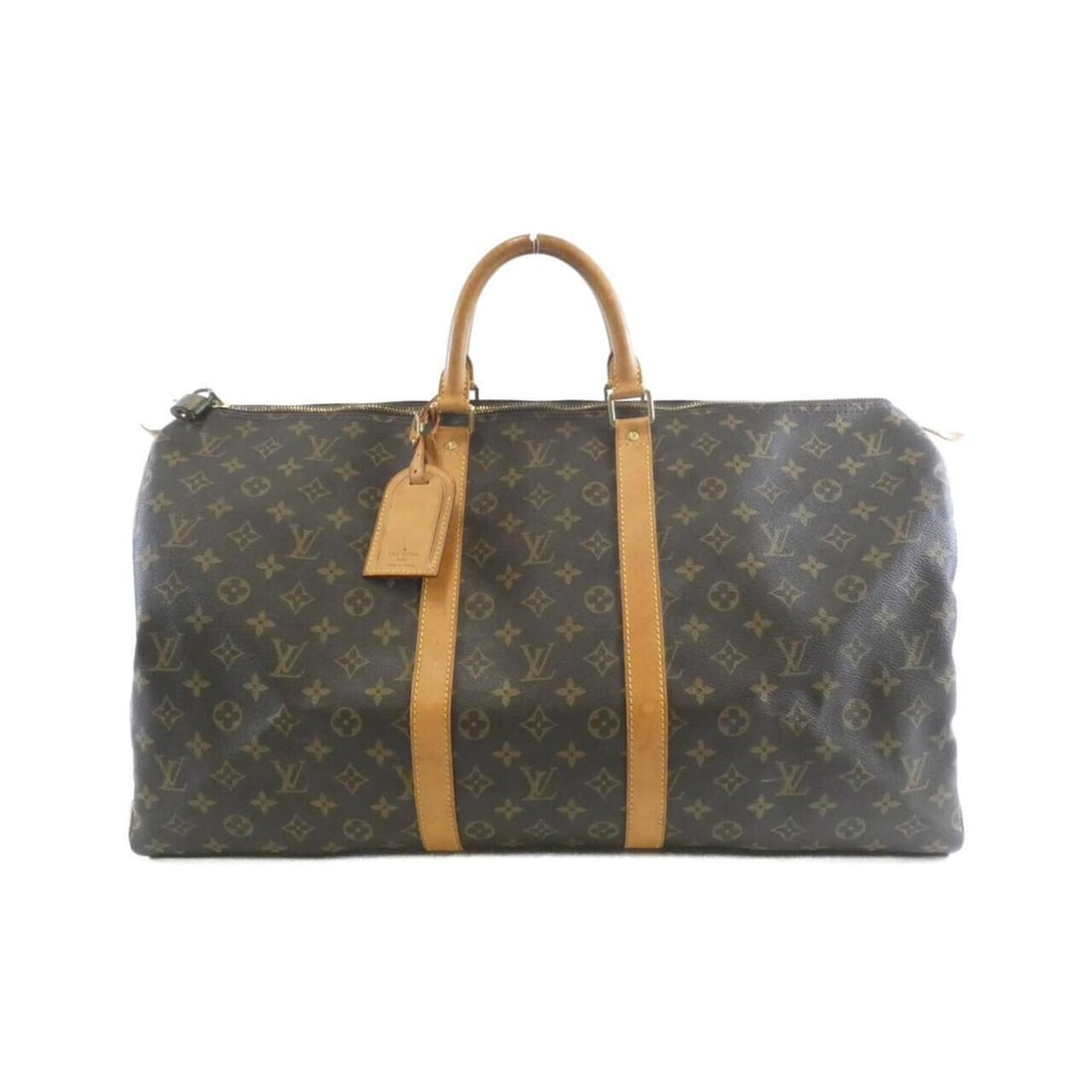 Louis Vuitton Monogram Keepall 55cm M41424 Boston Bag: --- Catalog ---Category: SizeSize (HxWxD): 31cm x 55cm x 24cm / 12.2'' x 21.65'' x 9.44''Category: DesignType: Boston bagColor: MarronGender: Women,MenMaterial: Coated canvas Hardware Color: GoldCateg
