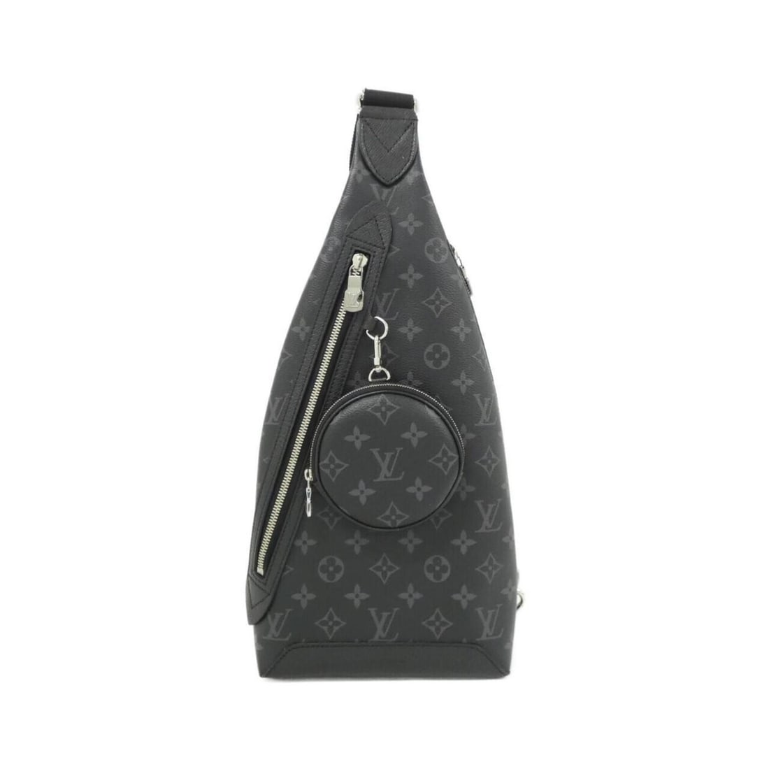 Louis Vuitton Taiga Rama Duo Sling Bag M30936 Body: --- Catalog ---Category: SizeSize (HxWxD): 42cm x 20cm x 6cm / 16.53'' x 7.87'' x 2.36''Category: DesignType: Pouch, Shoulder bag, Sling bagColor: BlackGender: MenMaterial: Coated canvas , Leather Har