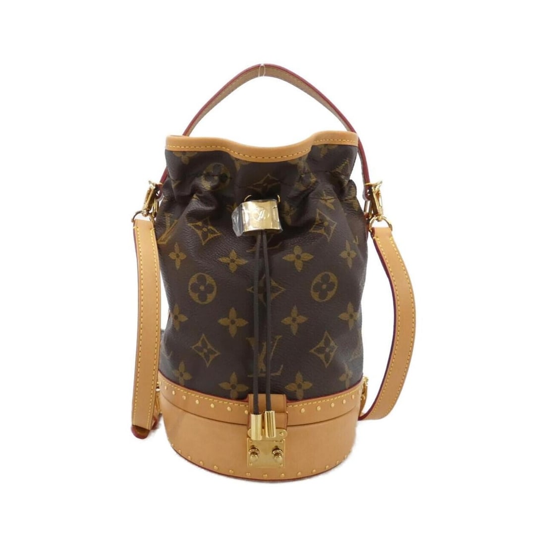 Louis Vuitton Monogram Petite Noé Trunk M43509 Handbag: --- Catalog ---Category: SizeSize (HxWxD): 23cm x 14cm x 14cm / 9.05'' x 5.51'' x 5.51''Category: DesignType: HandbagColor: MarronGender: WomenMaterial: Coated canvas Hardware Color: GoldCategory: Gen