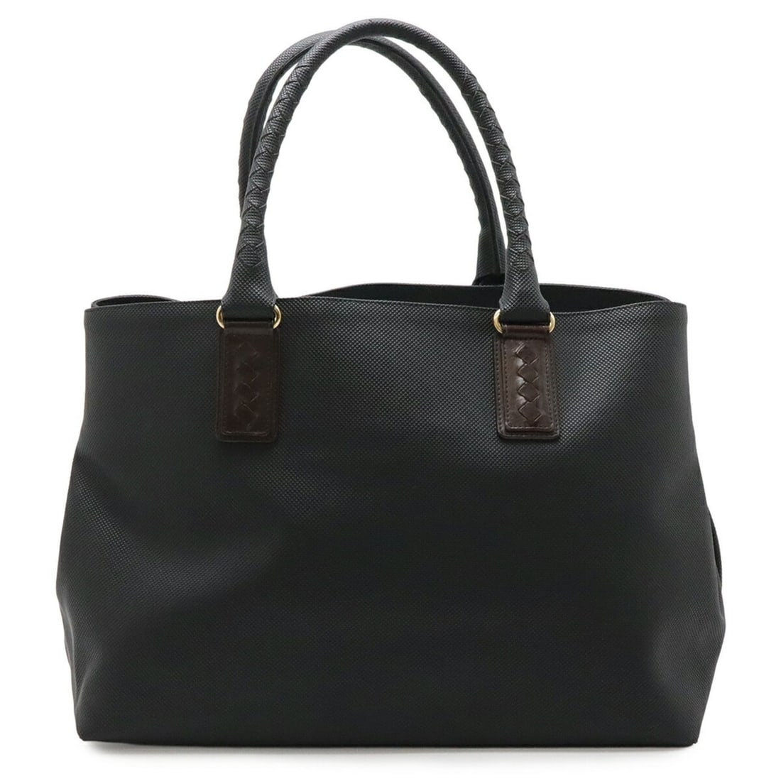 BOTTEGA VENETA Marco Polo Tote Bag/Shoulder Bag, Leather, Black/Brown, 37404: --- Catalog ---Category: SizeSize (HxWxD): 28cm x 38cm x 18cm / 11.02'' x 14.96'' x 7.08''Category: DesignType: Shoulder bag, Tote bagColor: BlackGender: Women,MenMaterial: Canvas Category: GeneralMPN