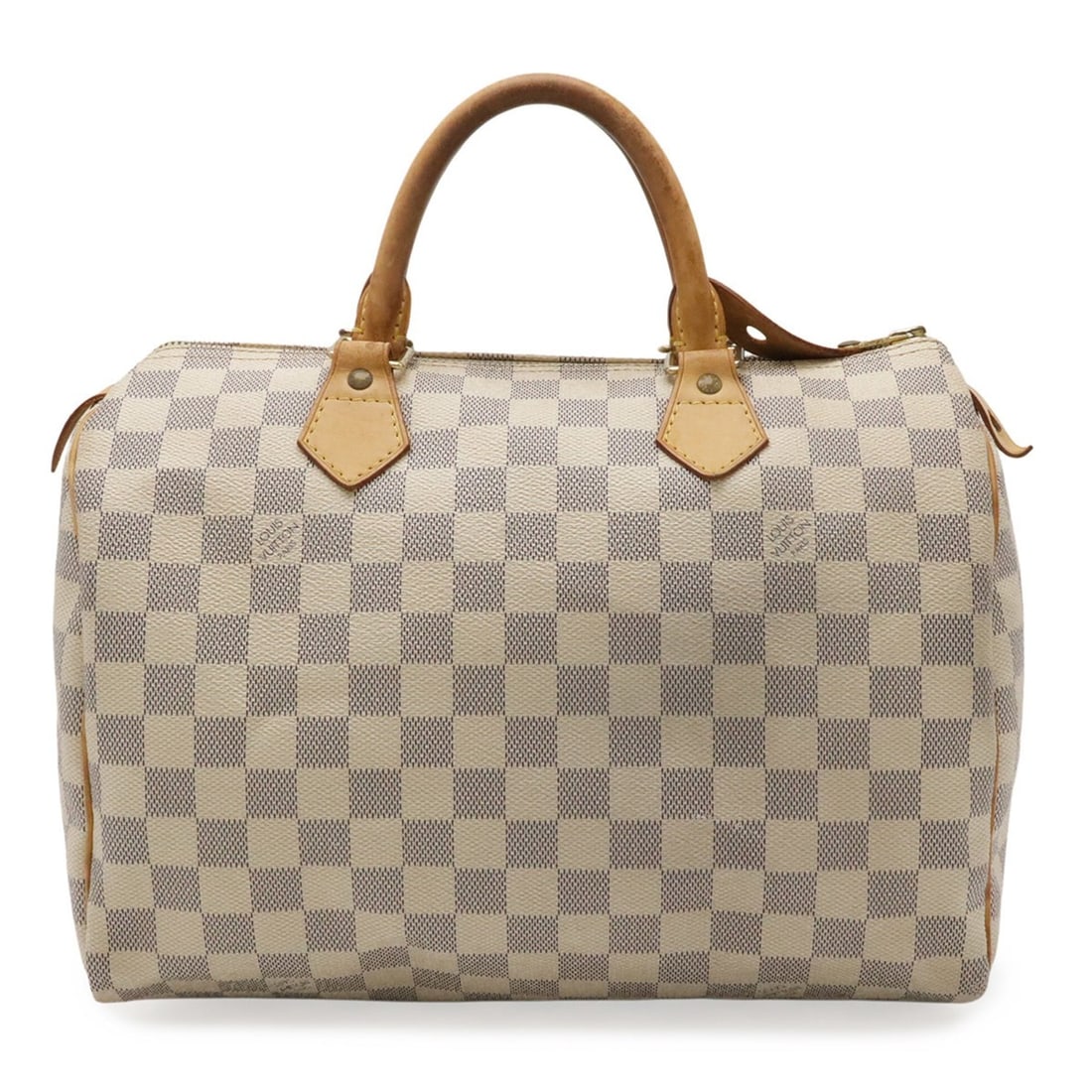 LOUIS VUITTON Damier Azur Speedy 30 Handbag N41533: --- Catalog ---Category: SizeSize (HxWxD): 21.5cm x 31cm x 18cm / 8.46'' x 12.2'' x 7.08''Category: DesignType: HandbagColor: Damier Azur, IvoryGender: Women,MenMaterial: Damier Azur Category: General
