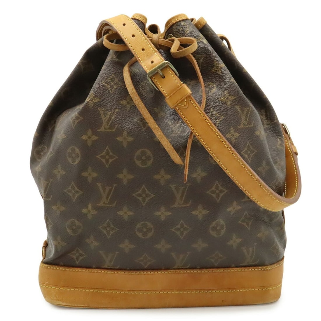 LOUIS VUITTON Louis Vuitton Monogram Noe Shoulder Bag Model M42224: --- Catalog ---Category: SizeWeight: 620g / 1.36lb.Size (HxWxD): 35cm x 26cm x 18.5cm / 13.77'' x 10.23'' x 7.28''Strap Length: 71cm / 27.95''Category: DesignType: Shoulder bagColor: BrownGender: