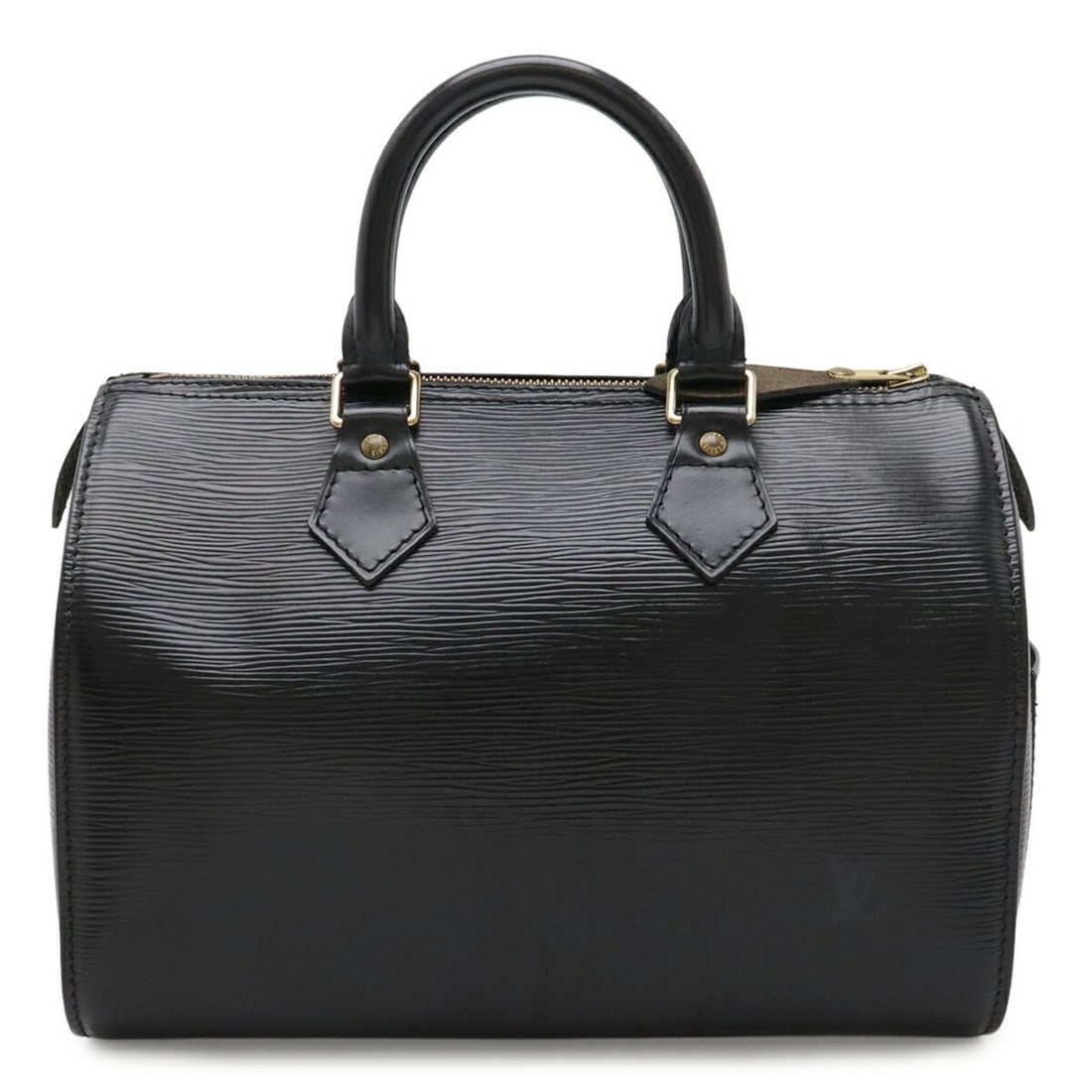 LOUIS VUITTON Epi Speedy 25 Handbag, Noir Black, M59032: --- Catalog ---Category: SizeWeight: 620g / 1.36lb.Size (HxWxD): 19.5cm x 27.5cm x 15cm / 7.67'' x 10.82'' x 5.9''Category: DesignType: HandbagColor: Black, NoirStyle: CasualGender: WomenMaterial: Epi