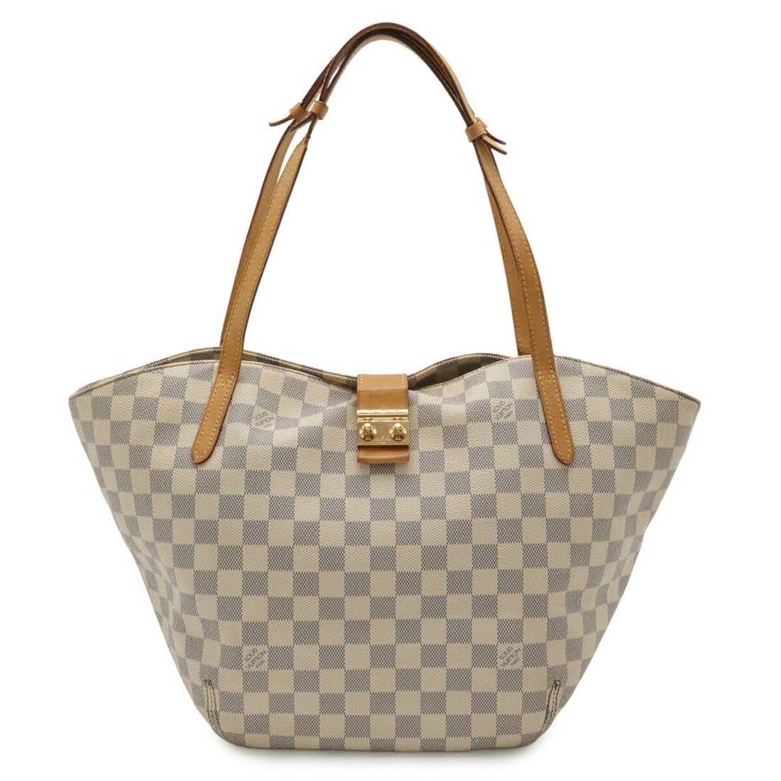 LOUIS VUITTON Damier Azur Salina PM Tote Bag Shoulder N41208: --- Catalog ---Category: SizeWeight: 560g / 1.23lb.Size (HxWxD): 28.5cm x 46cm x 15cm / 11.22'' x 18.11'' x 5.9''Category: DesignType: Shoulder bag, Tote bagColor: IvoryGender: WomenMaterial: Damier A