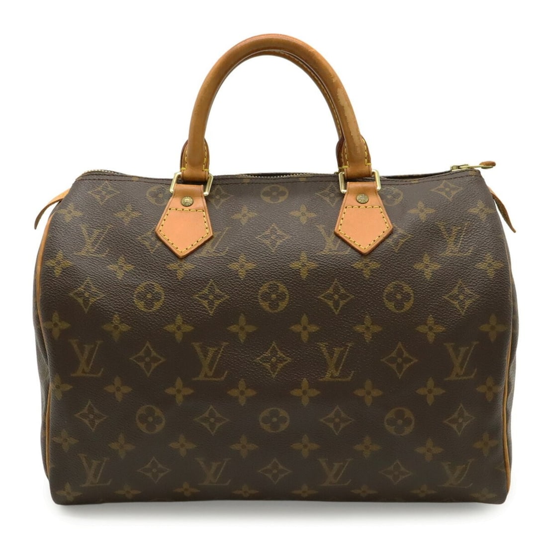LOUIS VUITTON Louis Vuitton Monogram Speedy 30 Handbag M41526: --- Catalog ---Category: SizeWeight: 400g / 14.1oz.Size (HxWxD): 22cm x 30.5cm x 17.5cm / 8.66'' x 12'' x 6.88''Category: DesignType: HandbagColor: BrownStyle: CasualGender: WomenMaterial: Monogram Ca