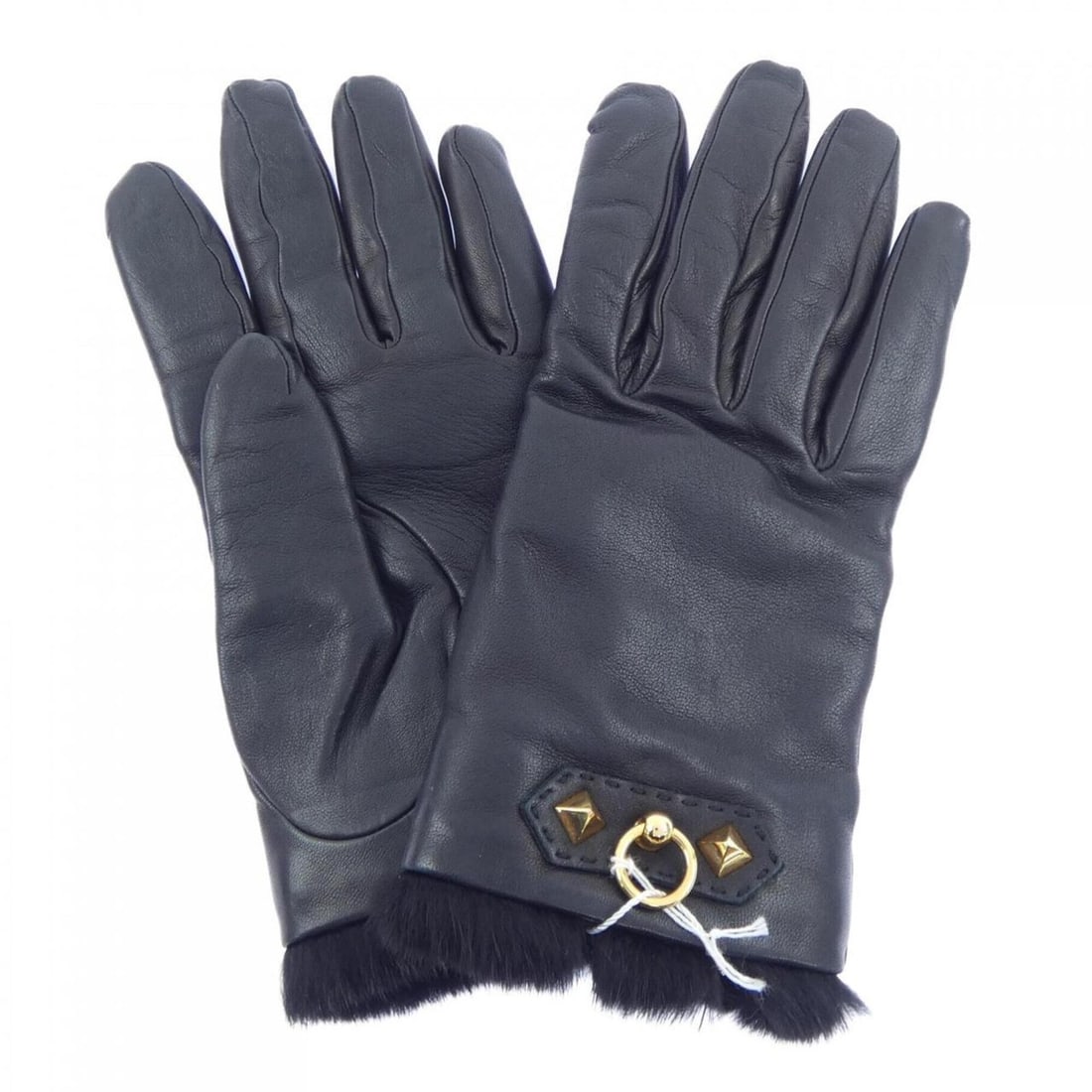 Hermes gloves: --- Catalog ---Category: SizeHand Width: 18cm / 7.08''Total Length: 21.5cm / 8.46''Category: DesignType: Warm glovesColor: BlackGender: WomenCategory: GeneralBrand: Hermes--- Item List ---Section: